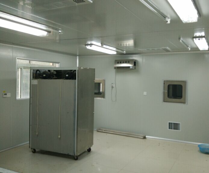 陜西美昕商貿(mào)烘焙凈化車間裝修工廠順利完工！