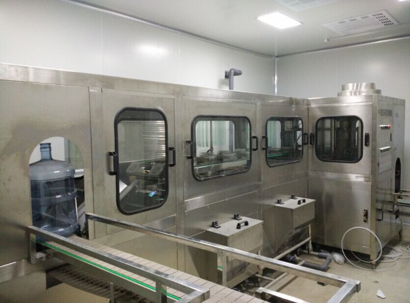 信陽白玉泉純凈水廠車間凈化裝修完工！